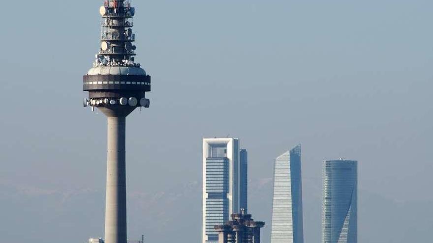 Edificio Torrespaña de TVE, en Madrid.