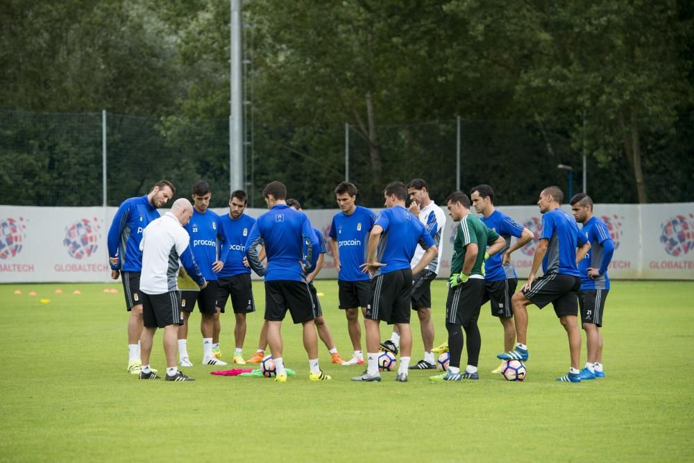 Entrenamiento del Oviedo