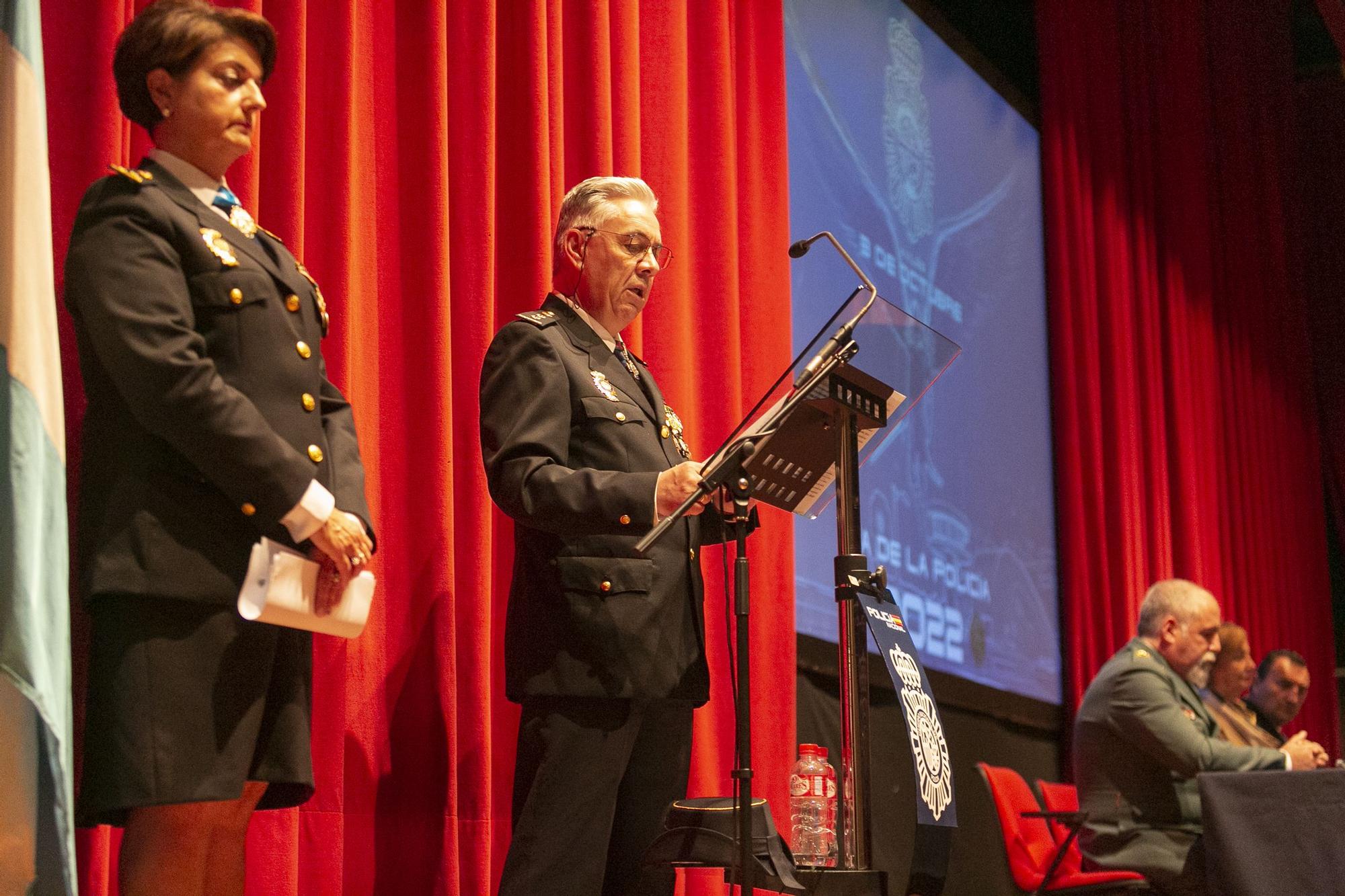 En imágenes: así celebró la Policía Nacional los Ángeles Custodios en Avilés