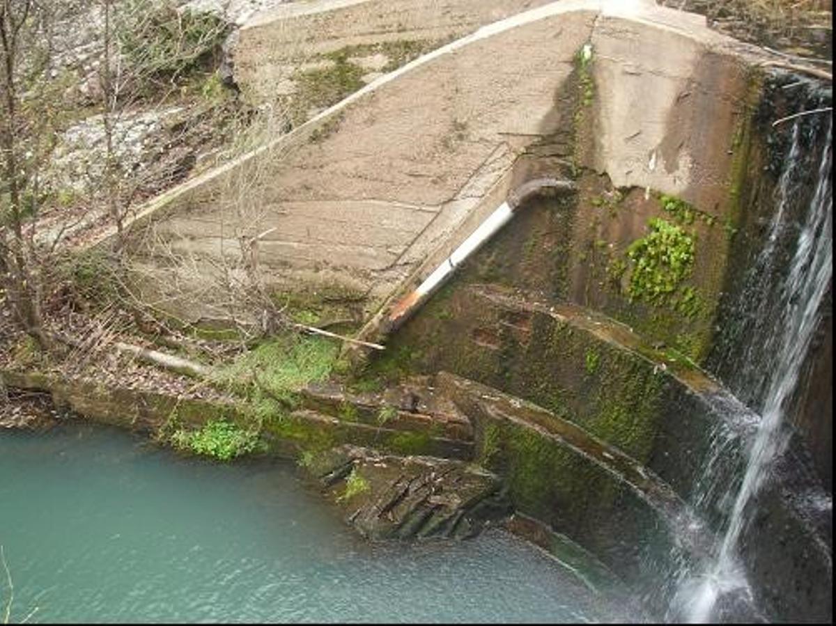 Presa de la Font del Vern.