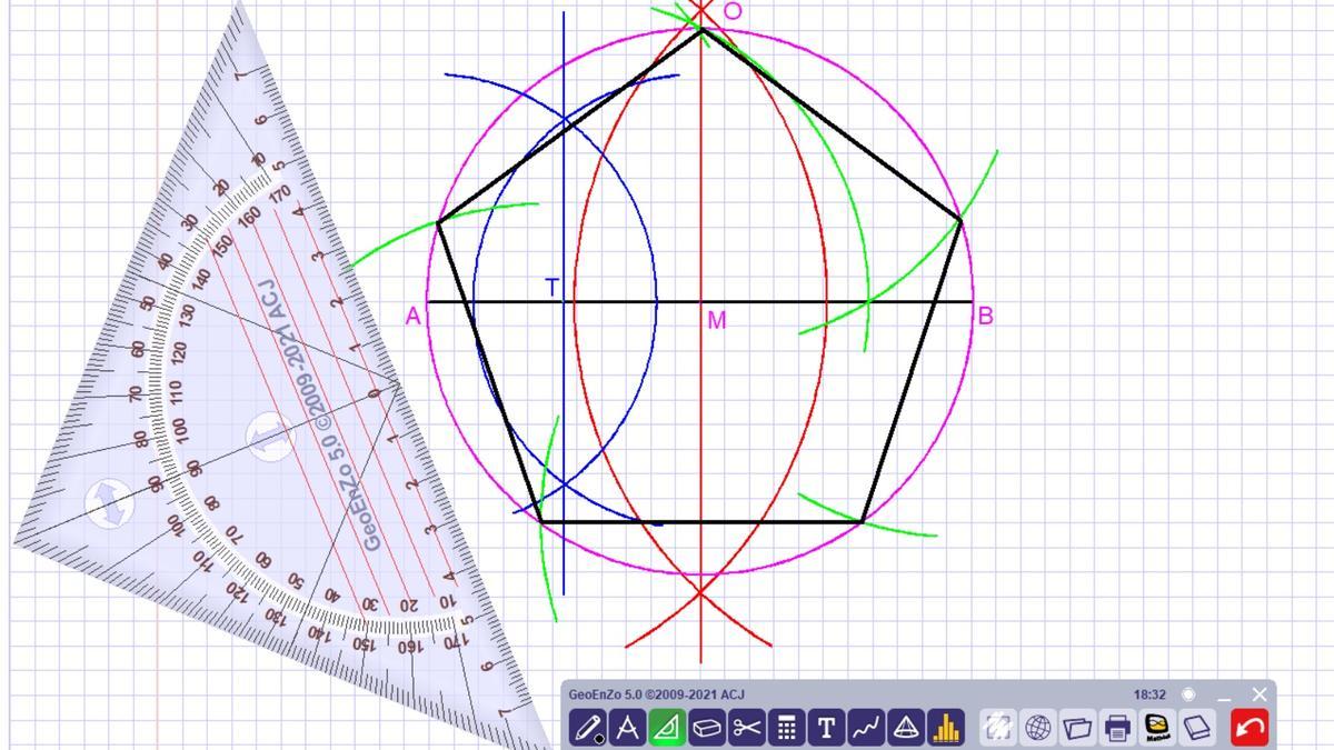 Escuadra y cartabón – GeoGebra