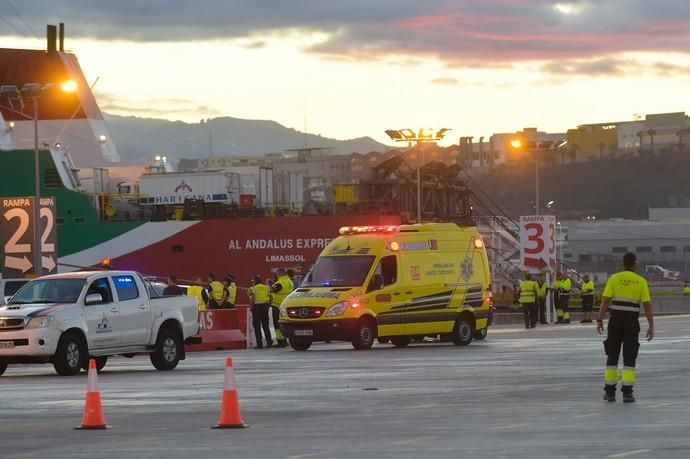 08-11-2018 LAS PALMAS DE GRAN CANARIA. Accidente ...