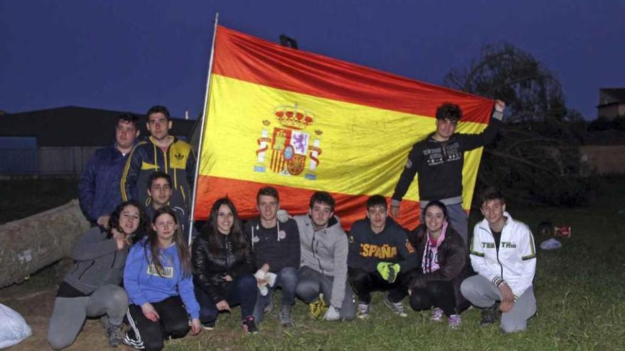 11 quintos de Coreses celebran &quot;su año&quot;