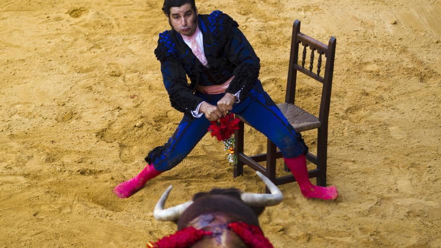 Morante de la Puebla, en una de las tradicionales corridas goyescas de Ronda.
