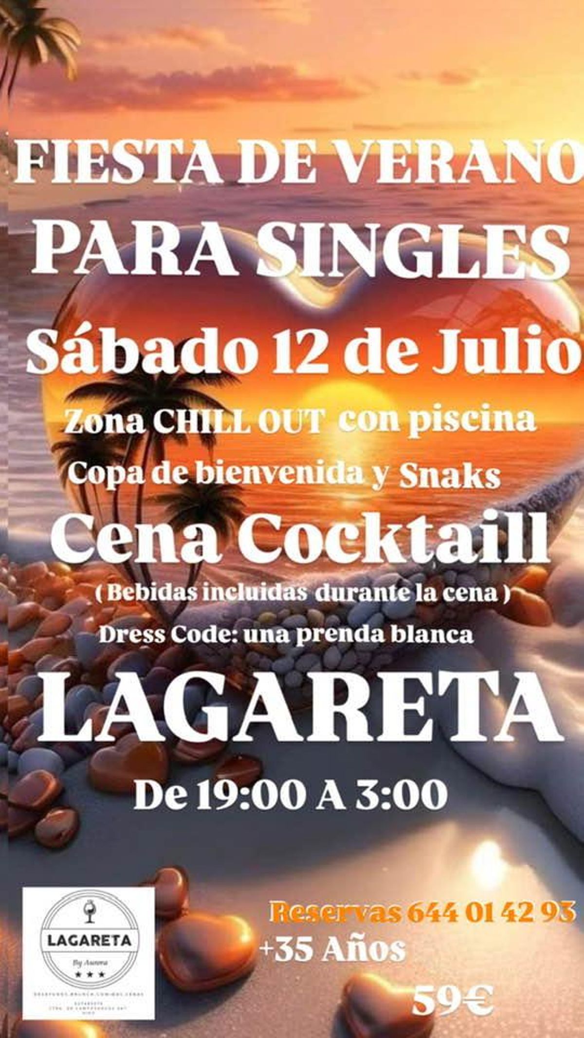 Cartel de la fiesta.