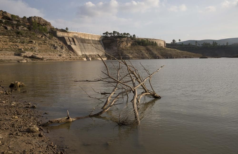 Sequía en el embalse de Forata