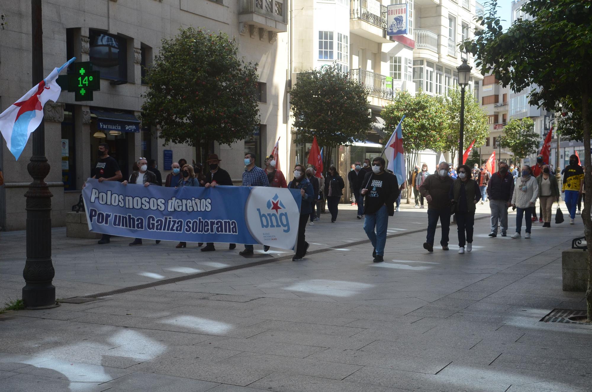 Vilagarcía se moviliza el Día del Trabajador