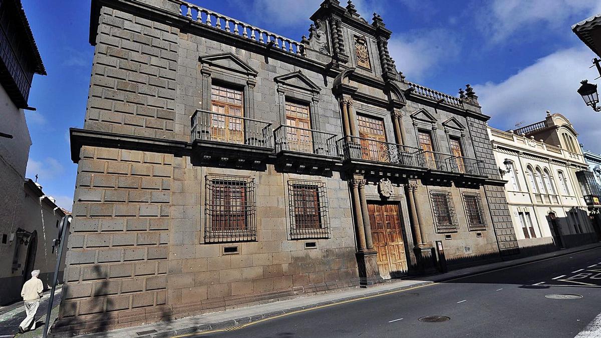 El Palacio de Nava, ubicado en pleno centro de La Laguna.