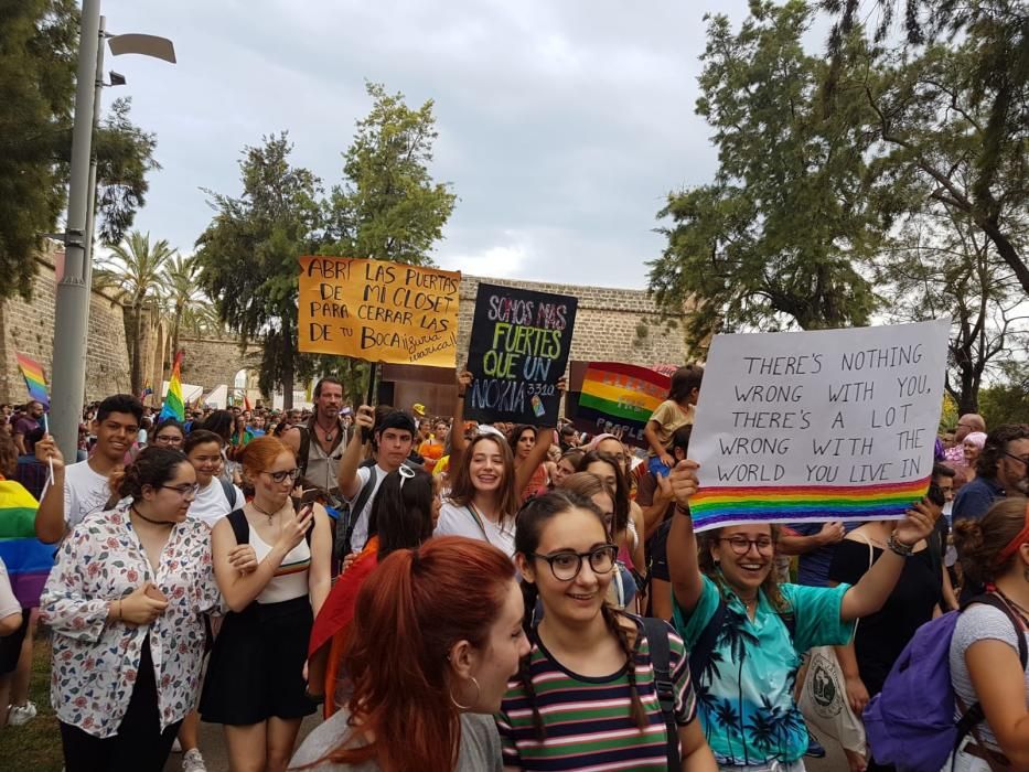 Gaypride-Parade in Palma de Mallorca