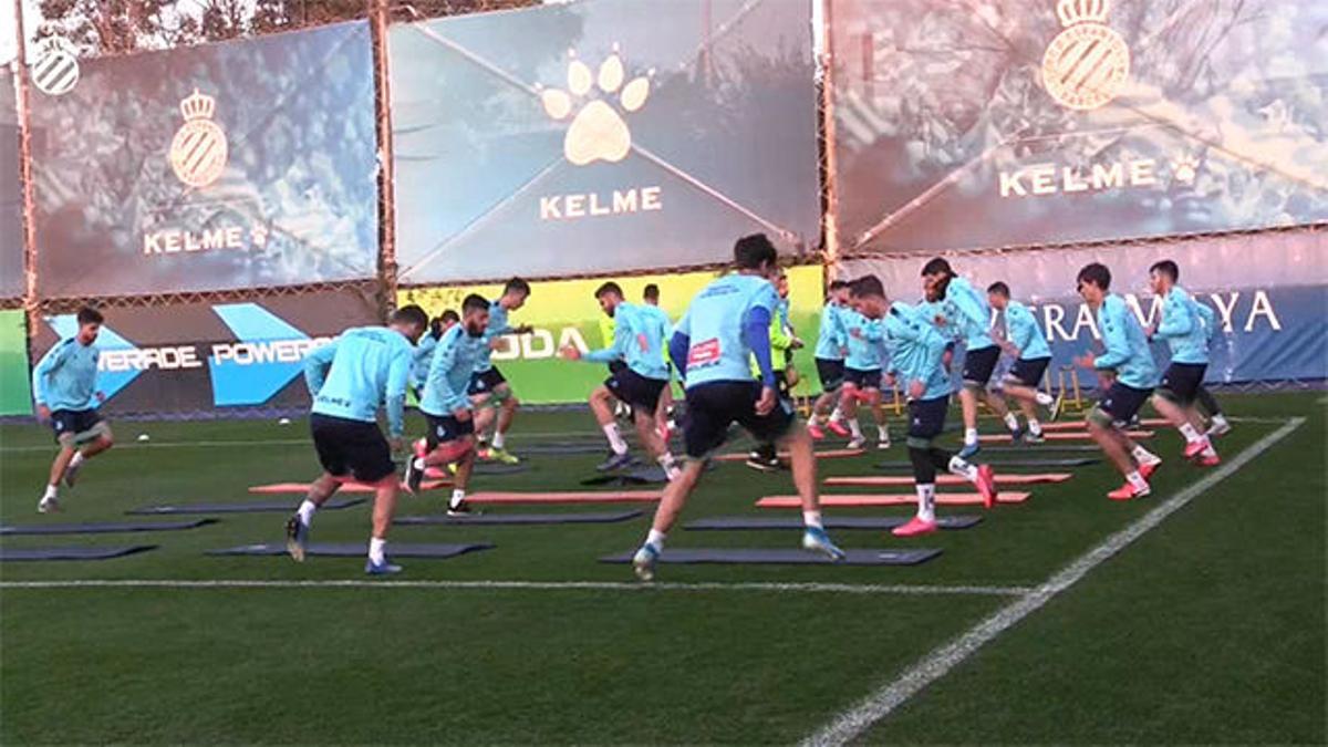 El Espanyol, "tocado" tras derrota Liga Europa, prepara el partido contra el Valladolid