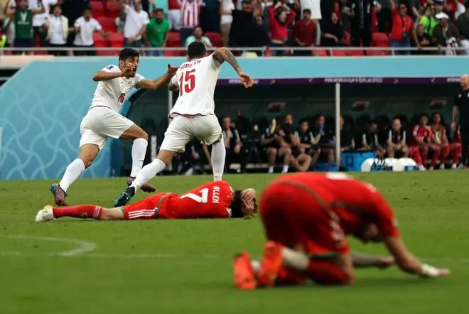 Mundial de Qatar | Gales - Irán, en imágenes