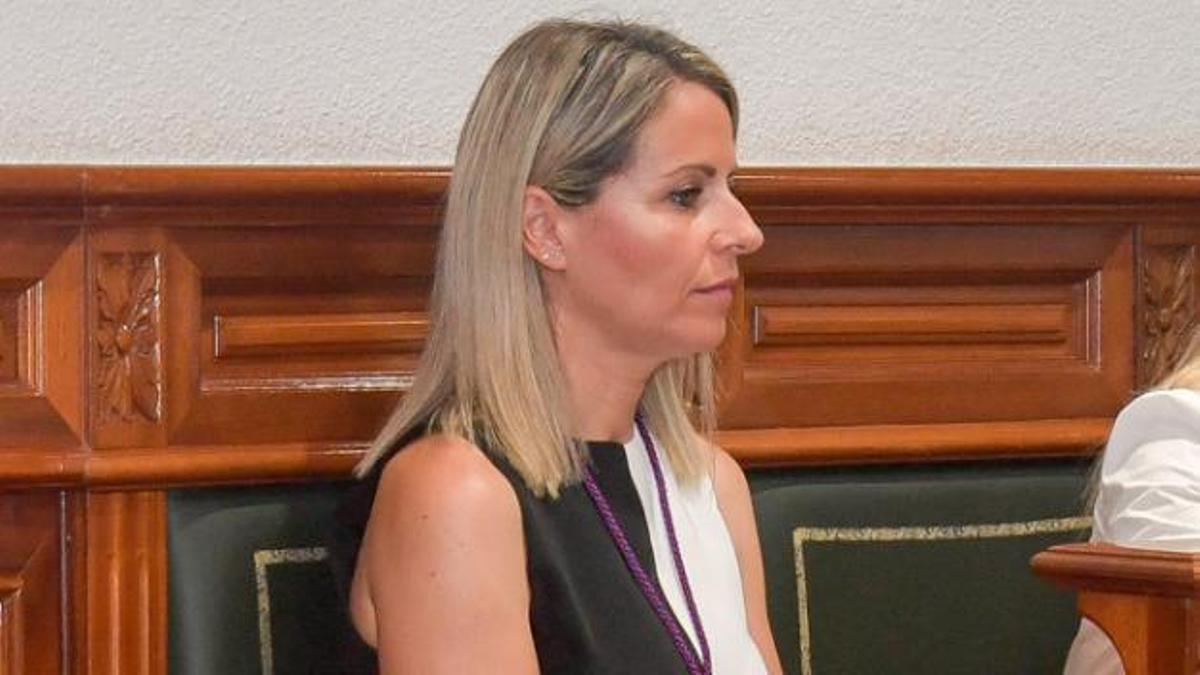 Janoa Anceaume, concejala de Telde.