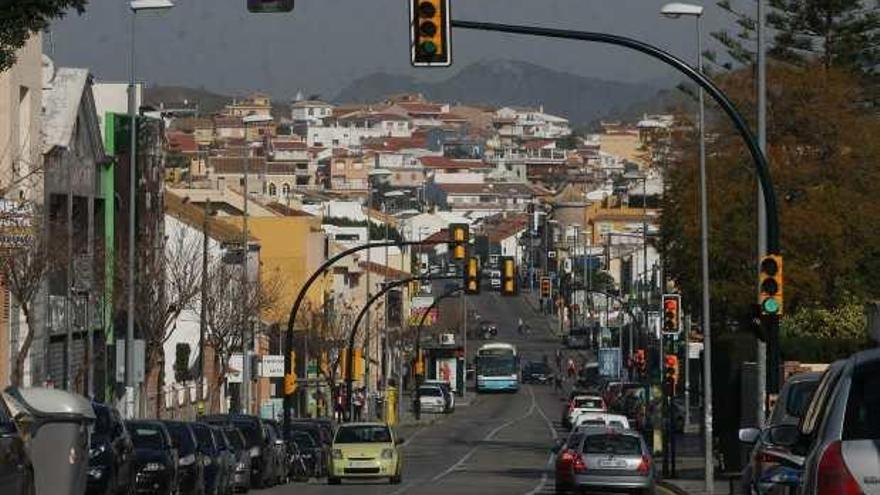 Avenida Lope de Rueda del Puerto de la Torre, donde sacaron dinero los secuestradores.