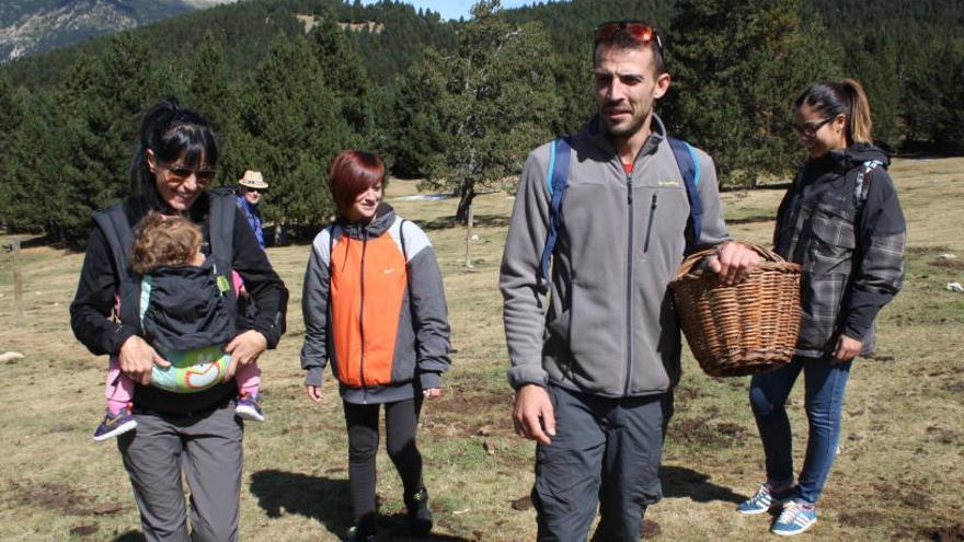 Boletaires en acció als Rasos de Peguera.