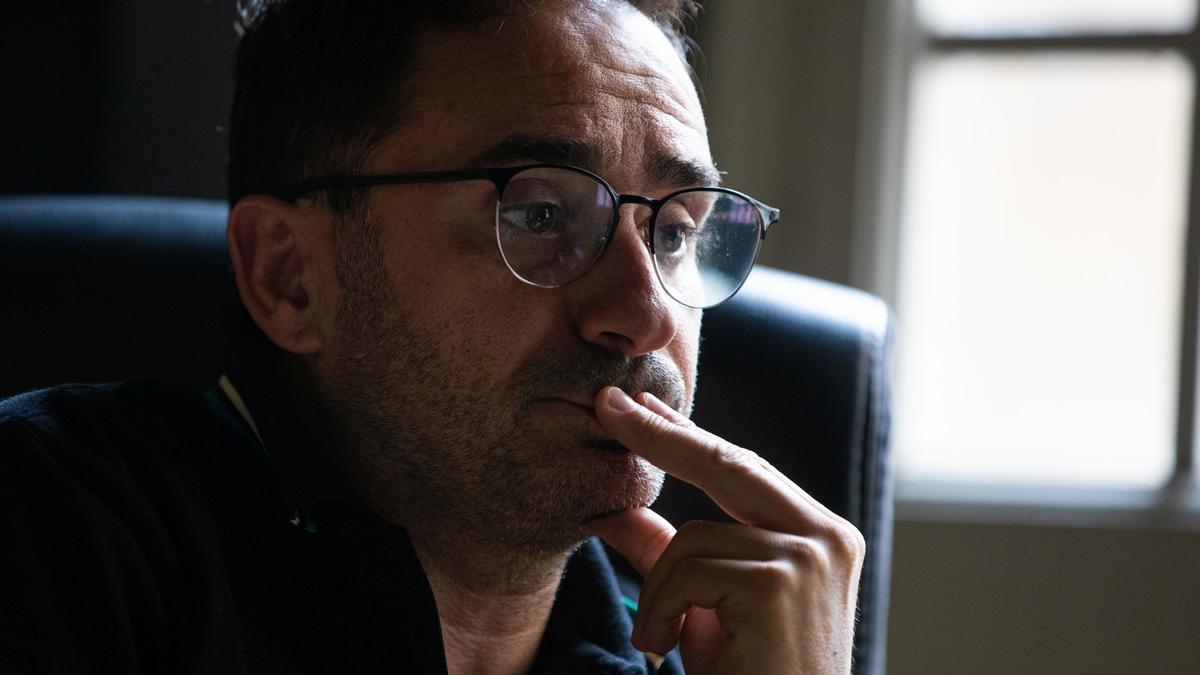 El director J.A. Bayona, fotografiado esta semana en Barcelona.