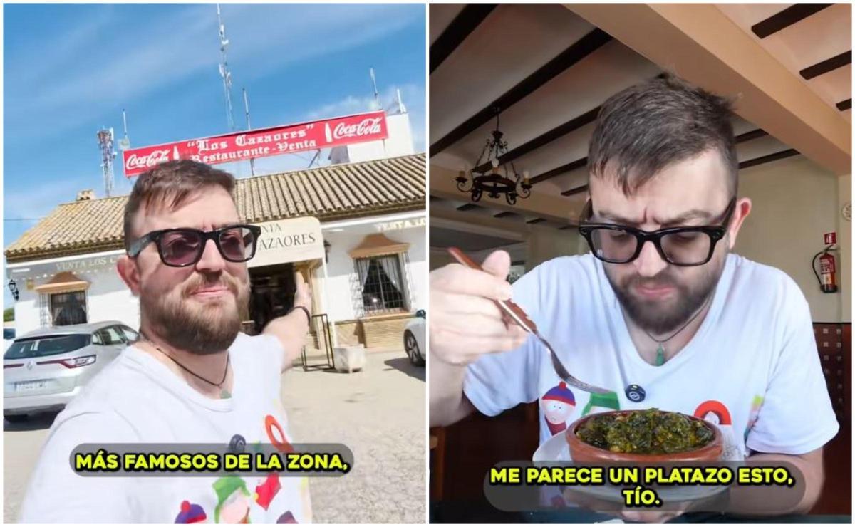 El influencer 'Cocituber' señala la mejor venta de carretera de Sevilla