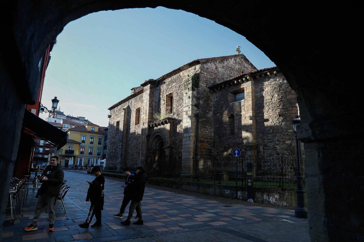 La iglesia vieja de Sabugo.