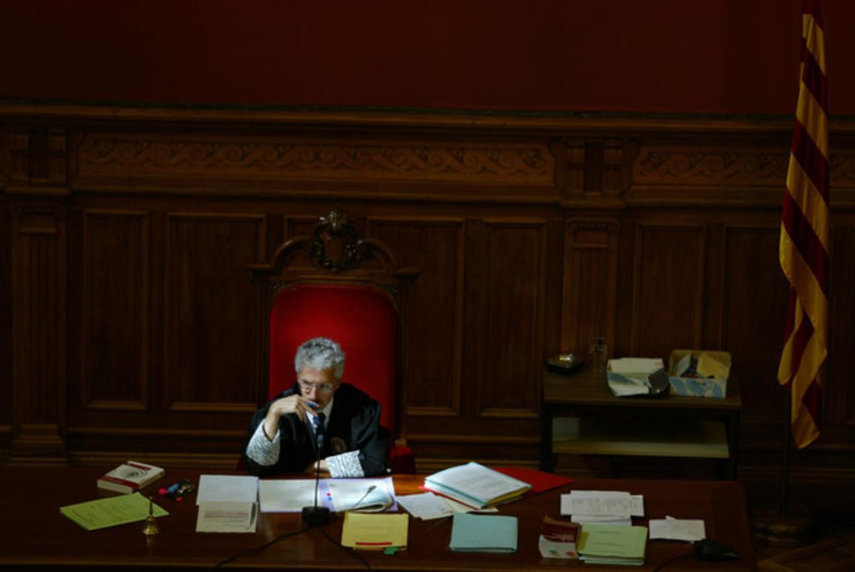 El jutge Santi Vidal, en una foto d’arxiu.