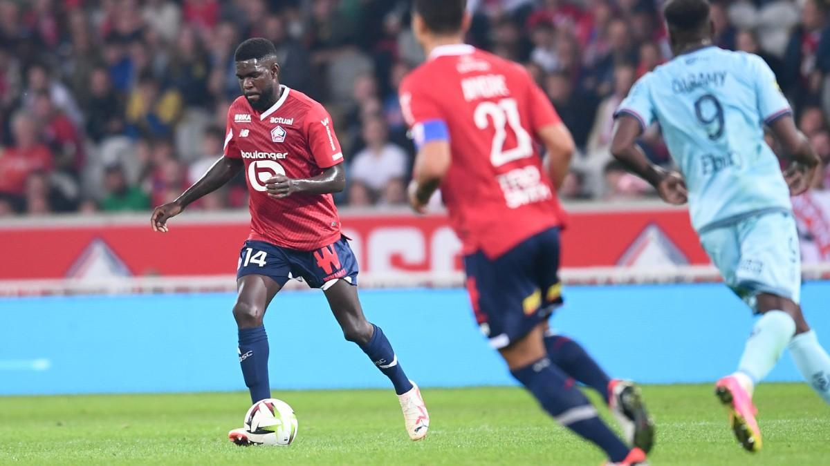 Umtiti, con el Lille