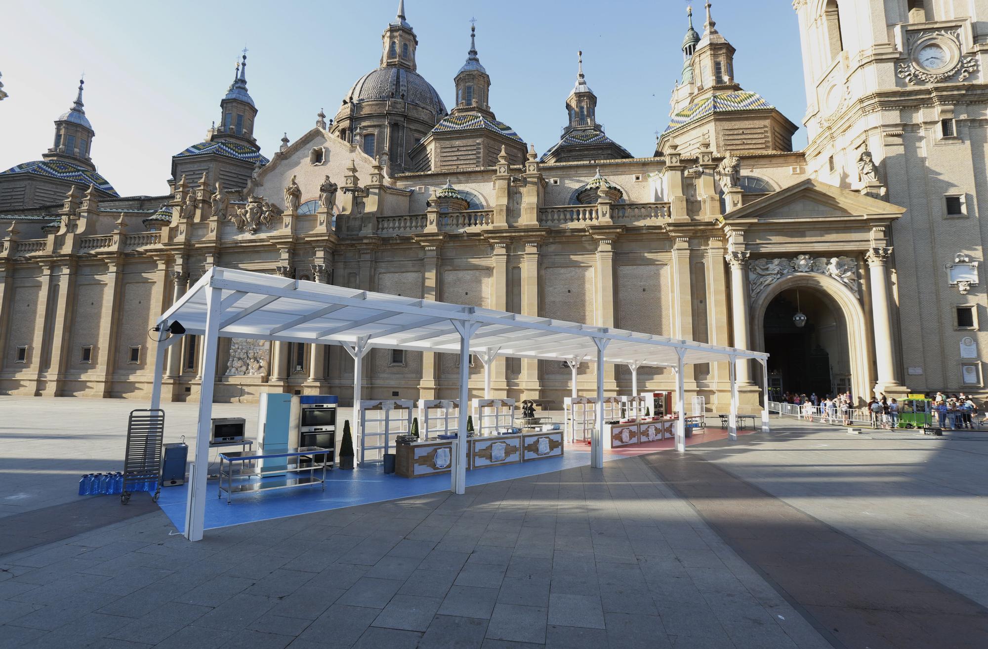 Grabación de Masterchef Celebrity en Zaragoza