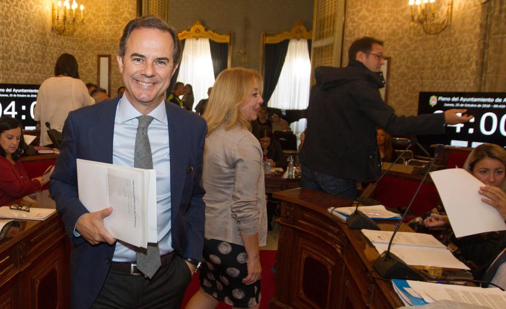 Pleno del Ayuntamiento de Alicante