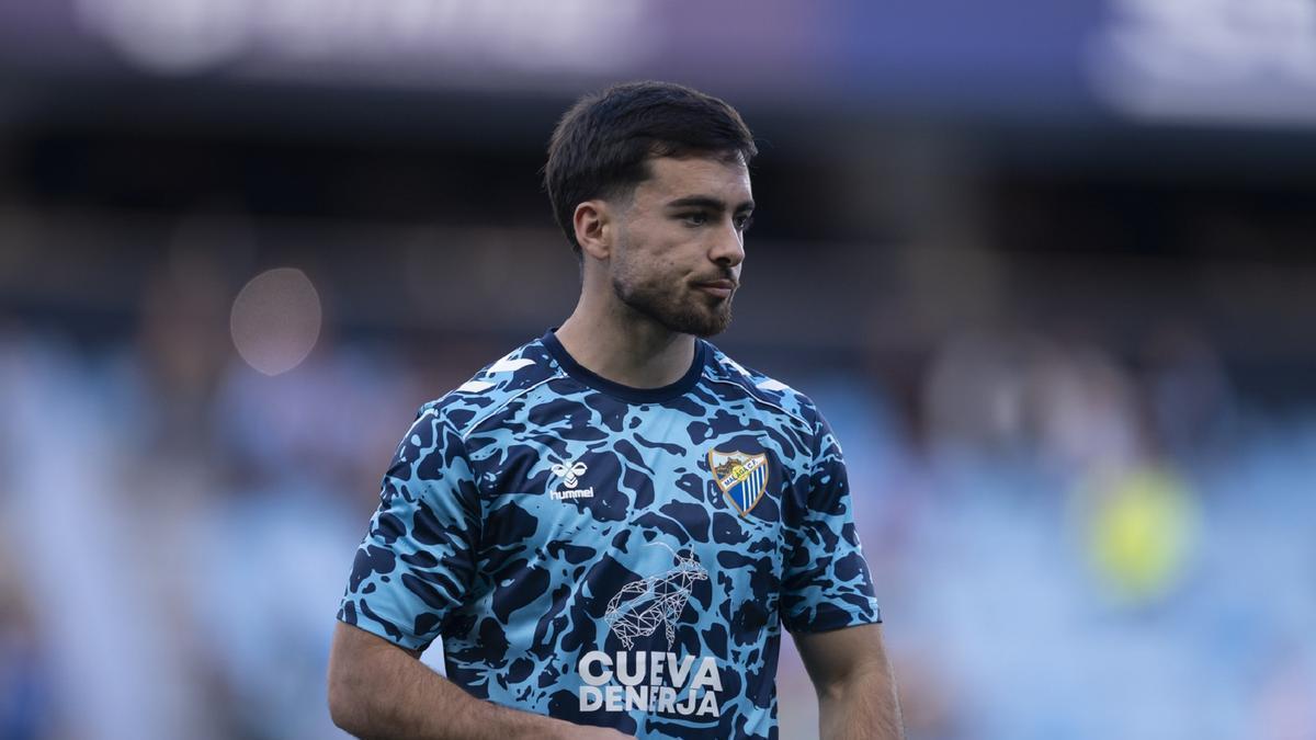 Ramón Enríquez, en la previa de un partido con el Málaga CF.