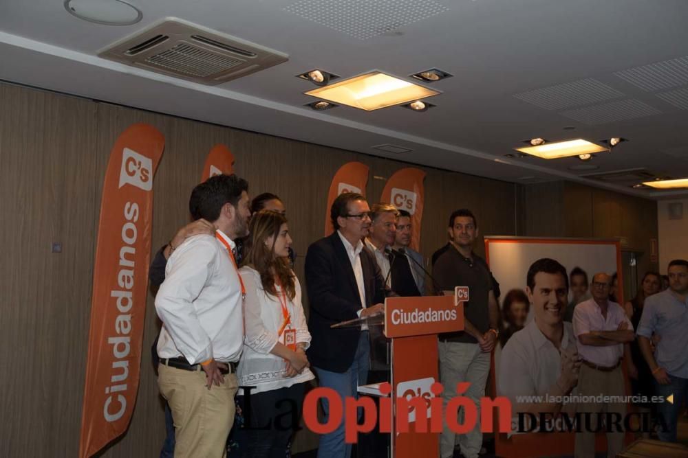 Noche electoral en Ciudadanos