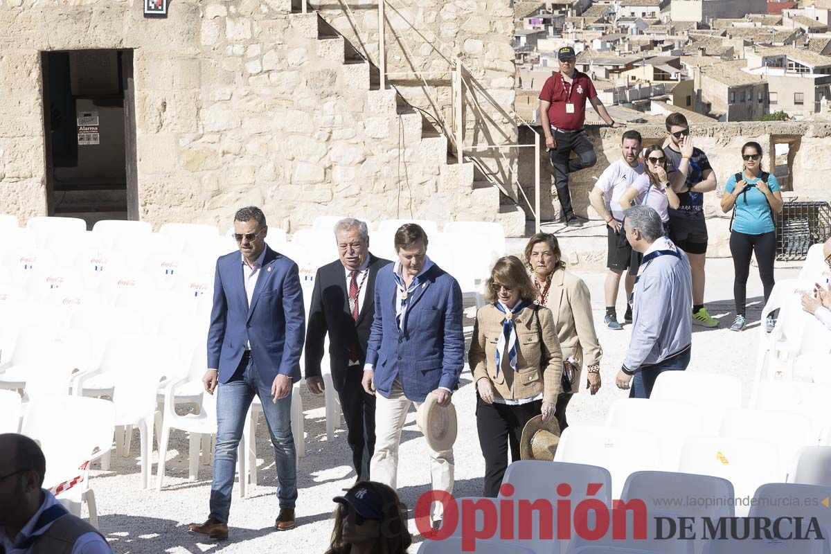 La orden Constantiniana de San Jorge peregrina a Caravaca