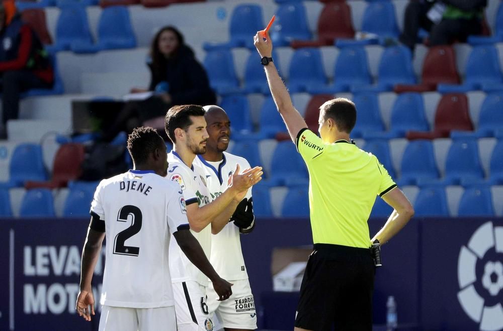 Levante - Getafe: Las mejores fotos del partido