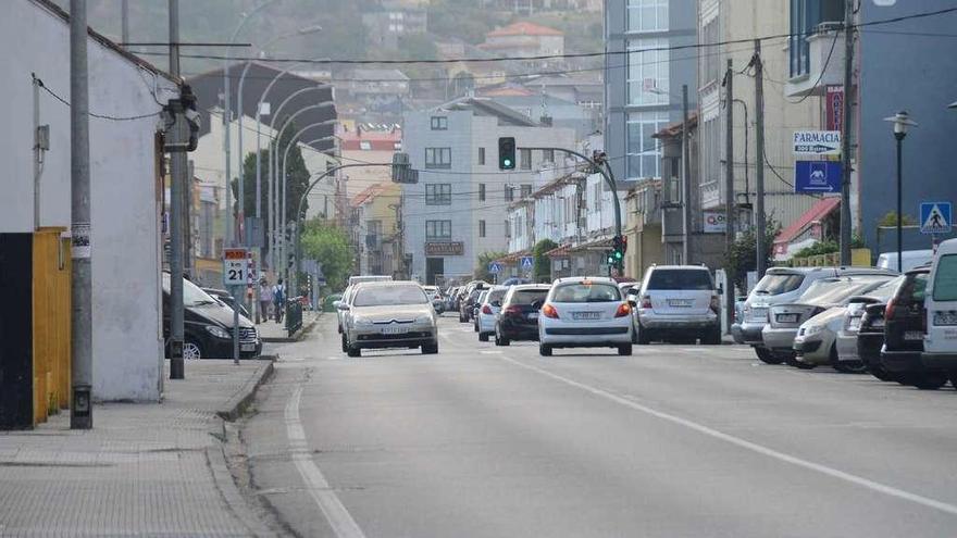 Los trabajos de reforma afectarán a la avenida de Ourense. // Gonzalo Núñez
