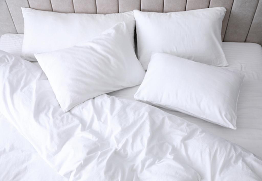 Los granos de Mercadona que blanquean la almohada viscoelastica sin usar la lavadora
