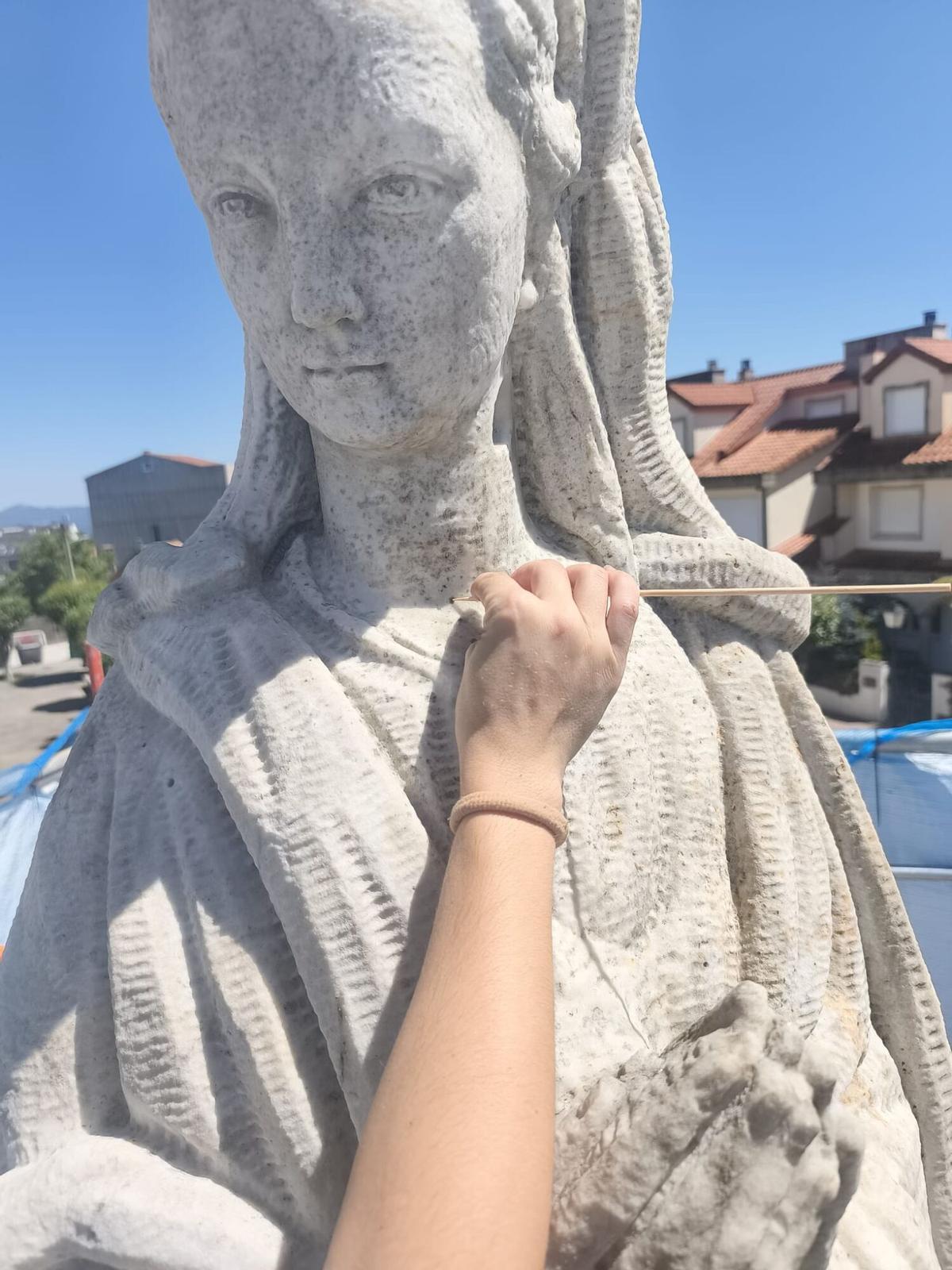 trabajos restauración inmaculada a estrada
