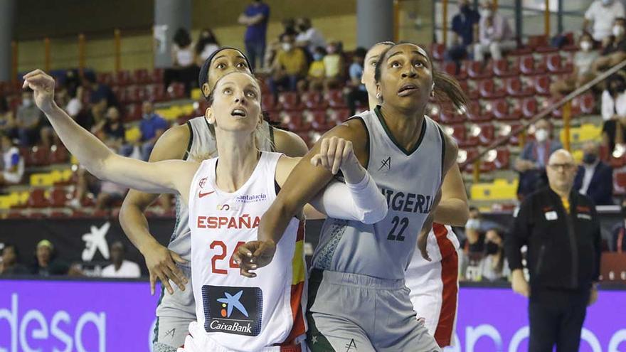 Torneo de selecciones de baloncesto femenino: España - Kenia