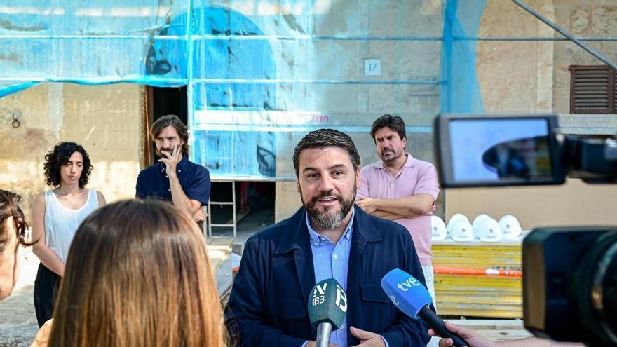 El proyecto de rehabilitación de Son Boter continúa a buen ritmo y con la previsión de dar por acabadas las obras antes de que finalice este año
