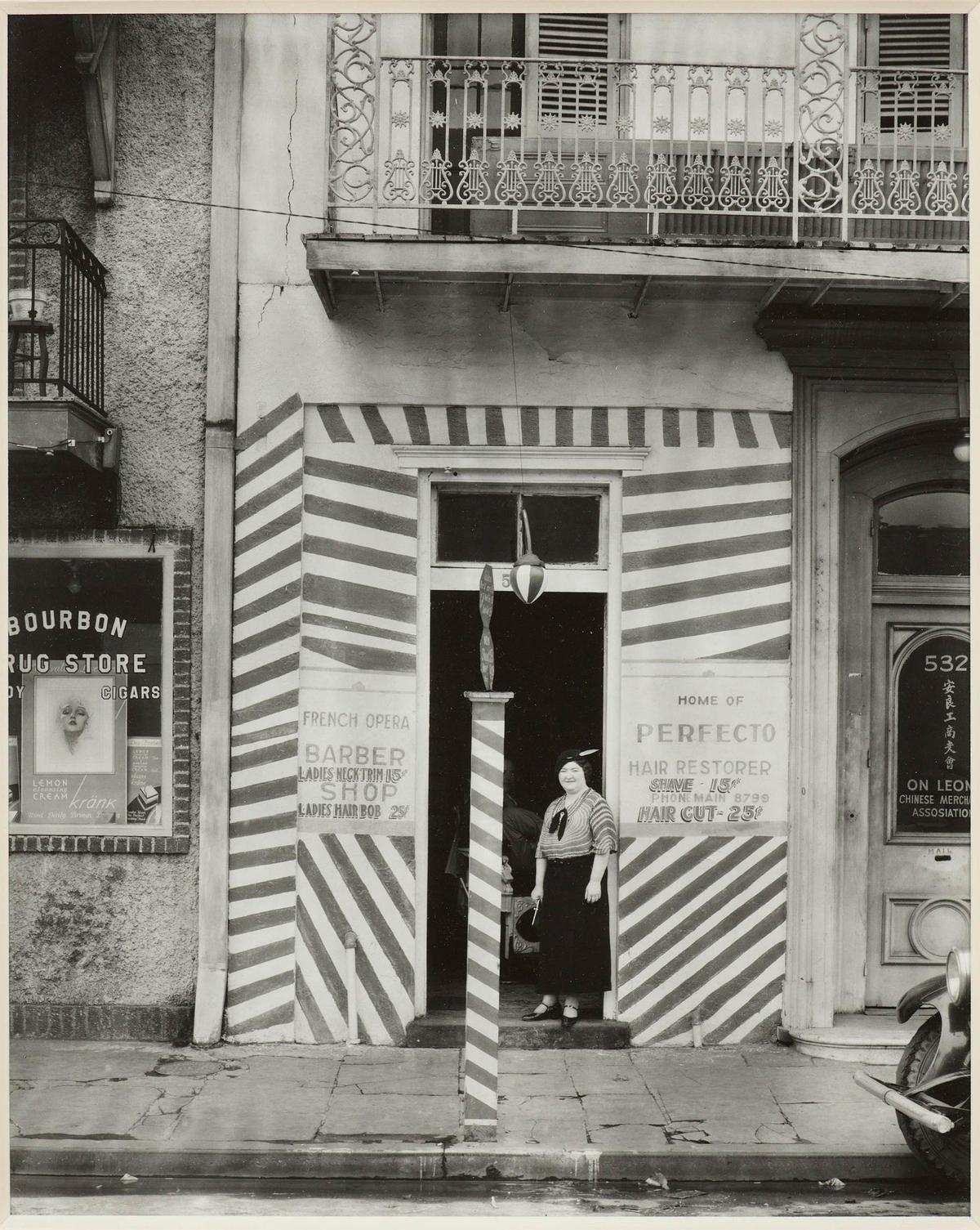 Fotografía de Walker Evans, en Nueva Orleans, en 1935