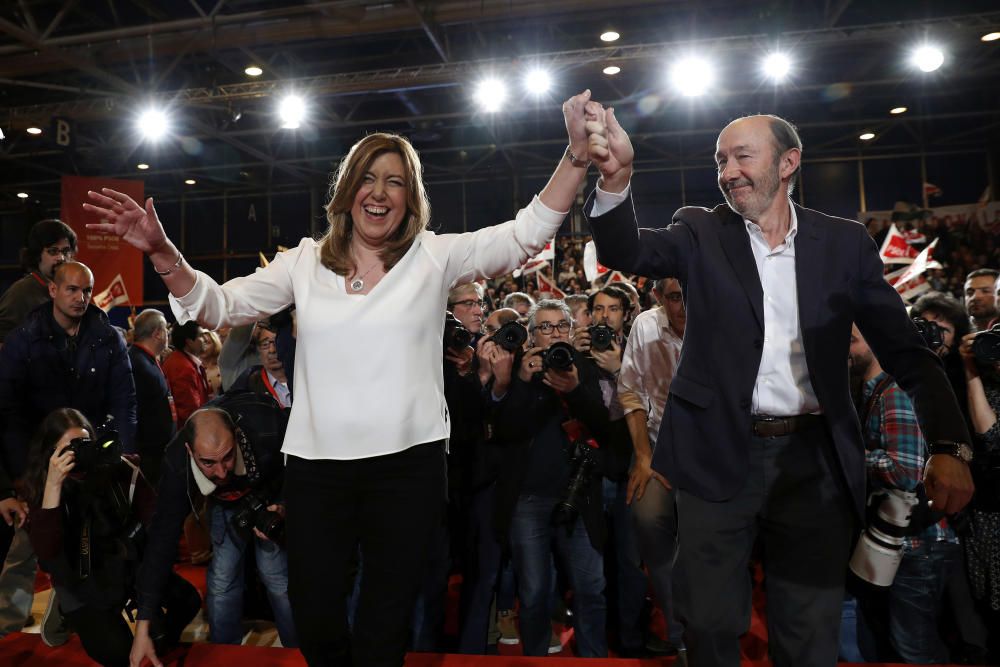 Candidatura de Susana Díaz para liderar el PSOE