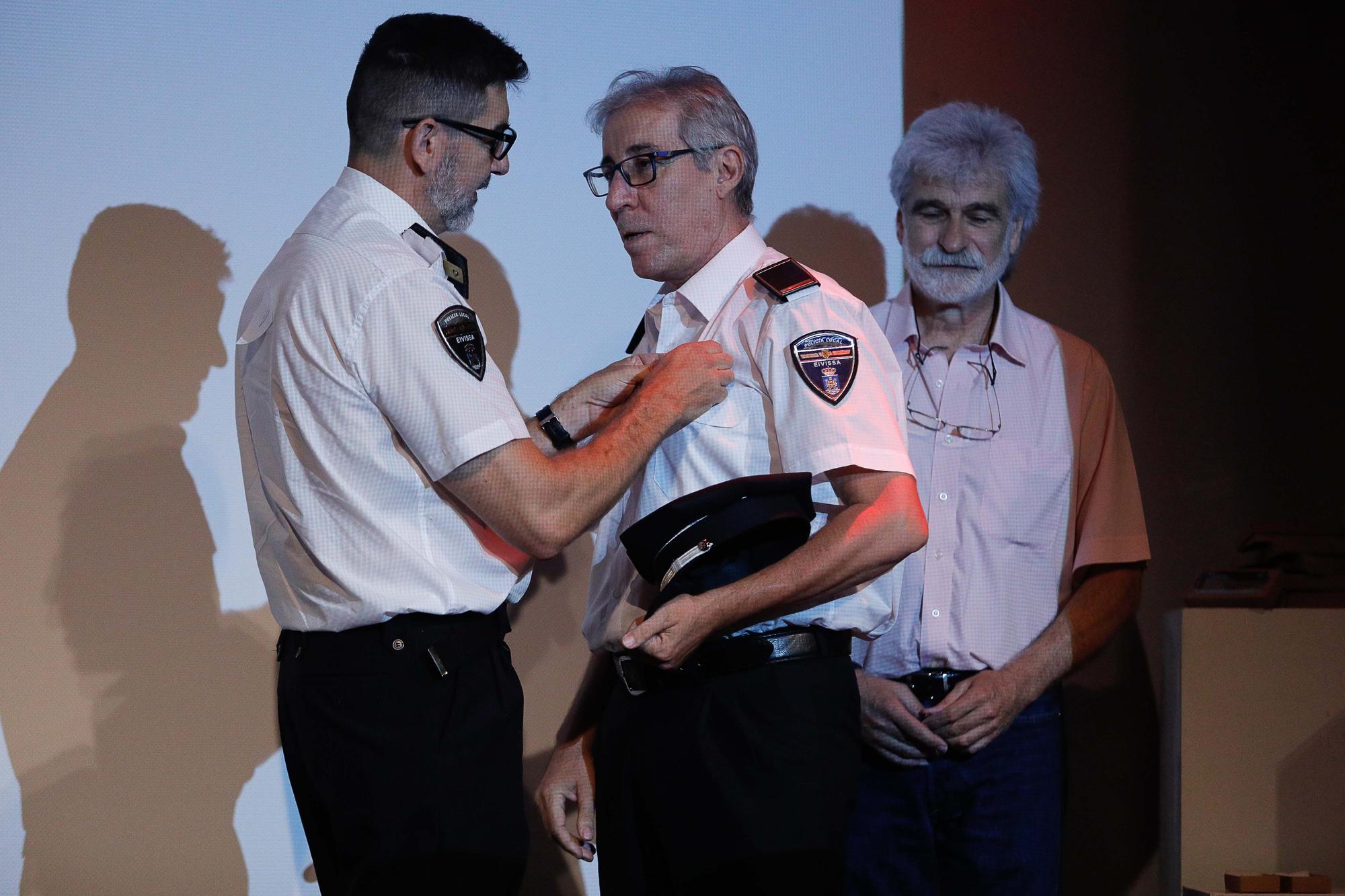 Medallas a 30 años de servicio en las policías locales de Ibiza