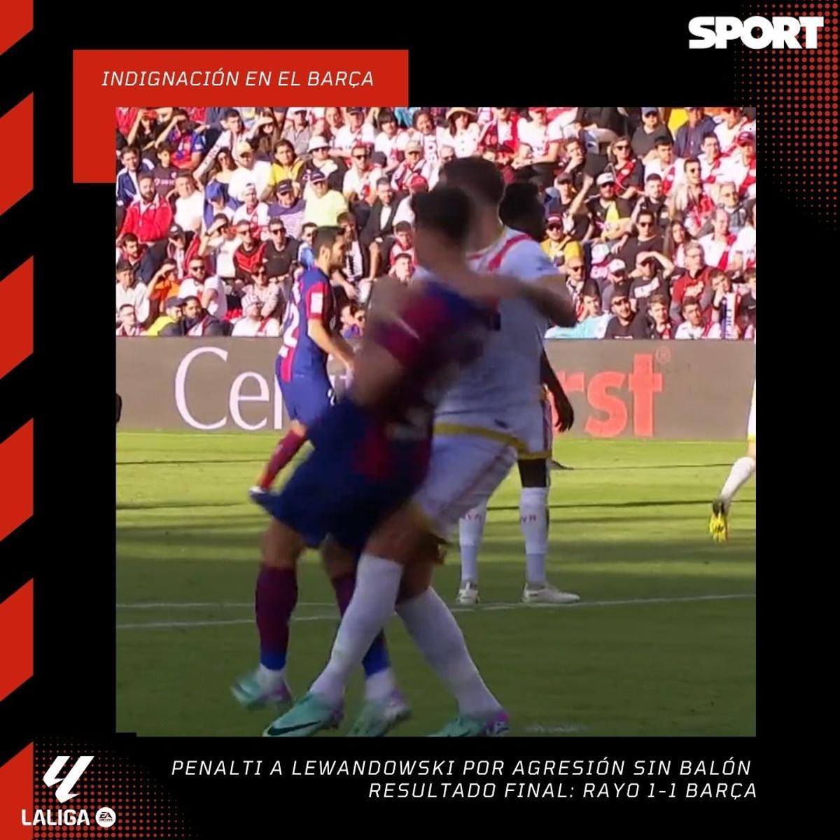 Todos los penaltis que no le han pitado al Barça en la temporada 2023/24