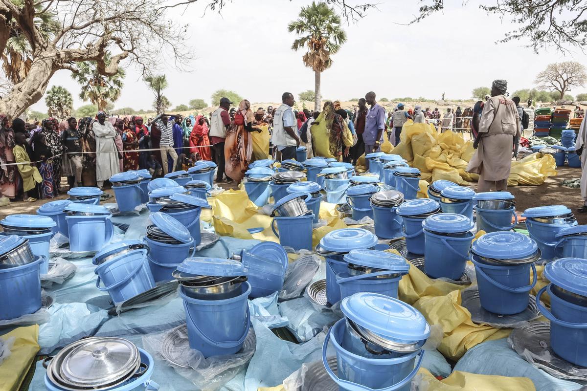 Éxodo de refugiados sudaneses hacia El Chad