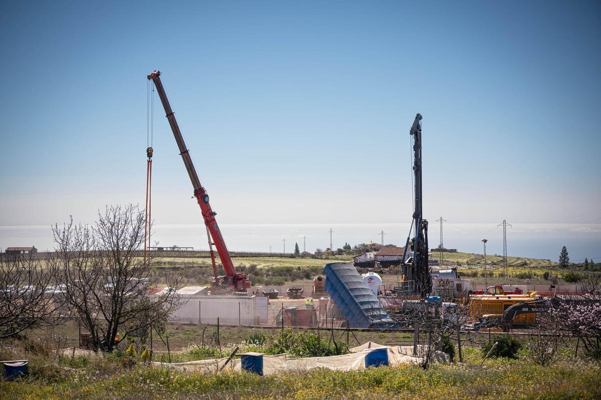 Sondeos de geotermia en Vilaflor