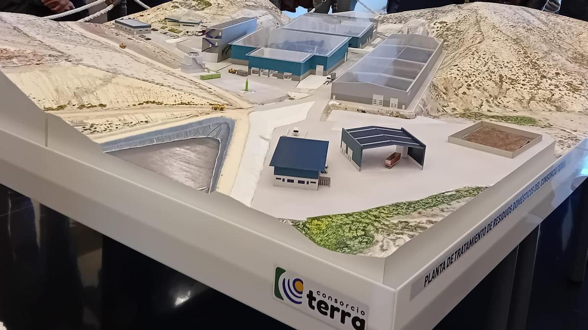 Maqueta de cómo será la nueva instalación