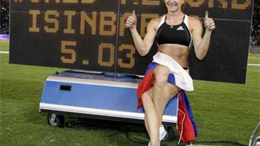 La rusa Yelena Isinbayeva gana el Premio Príncipe de Asturias de los Deportes