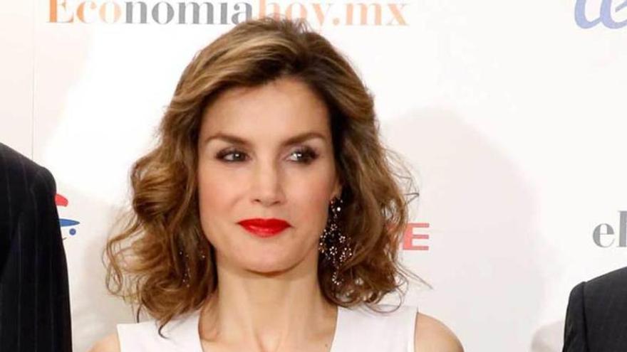 Letizia se abriga en plena ola de calor