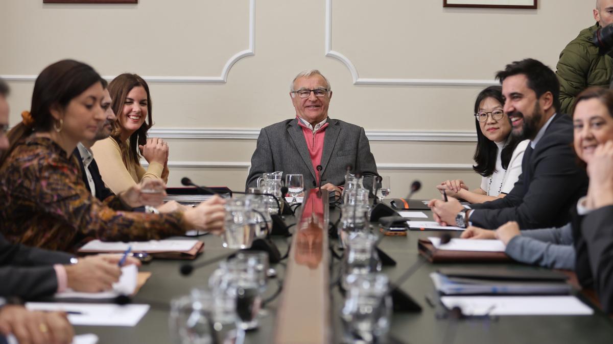 Reunión Ayuntamiento de Valencia y Valencia CF