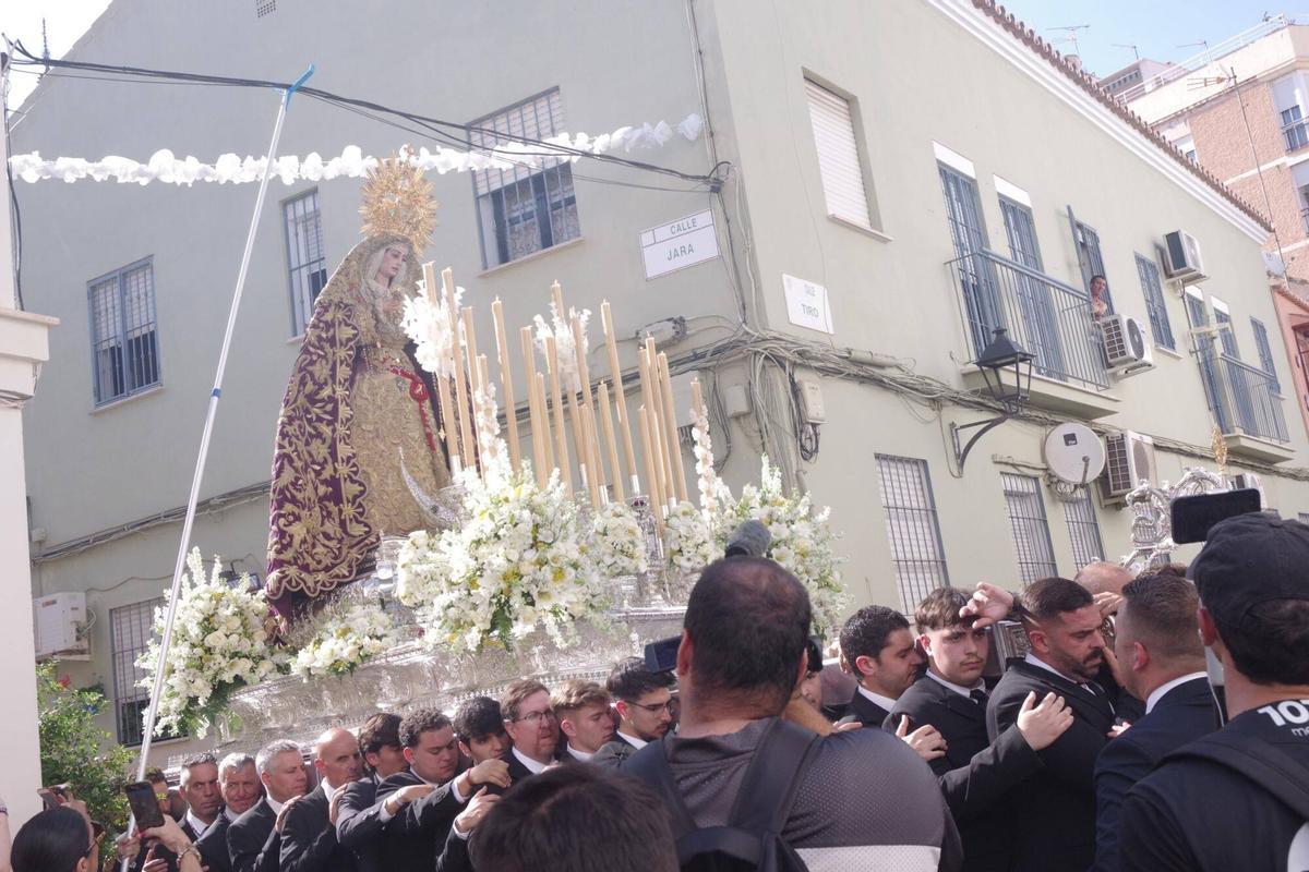 Procesión de la Virgen de la Trinidad Coronada, en imágenes