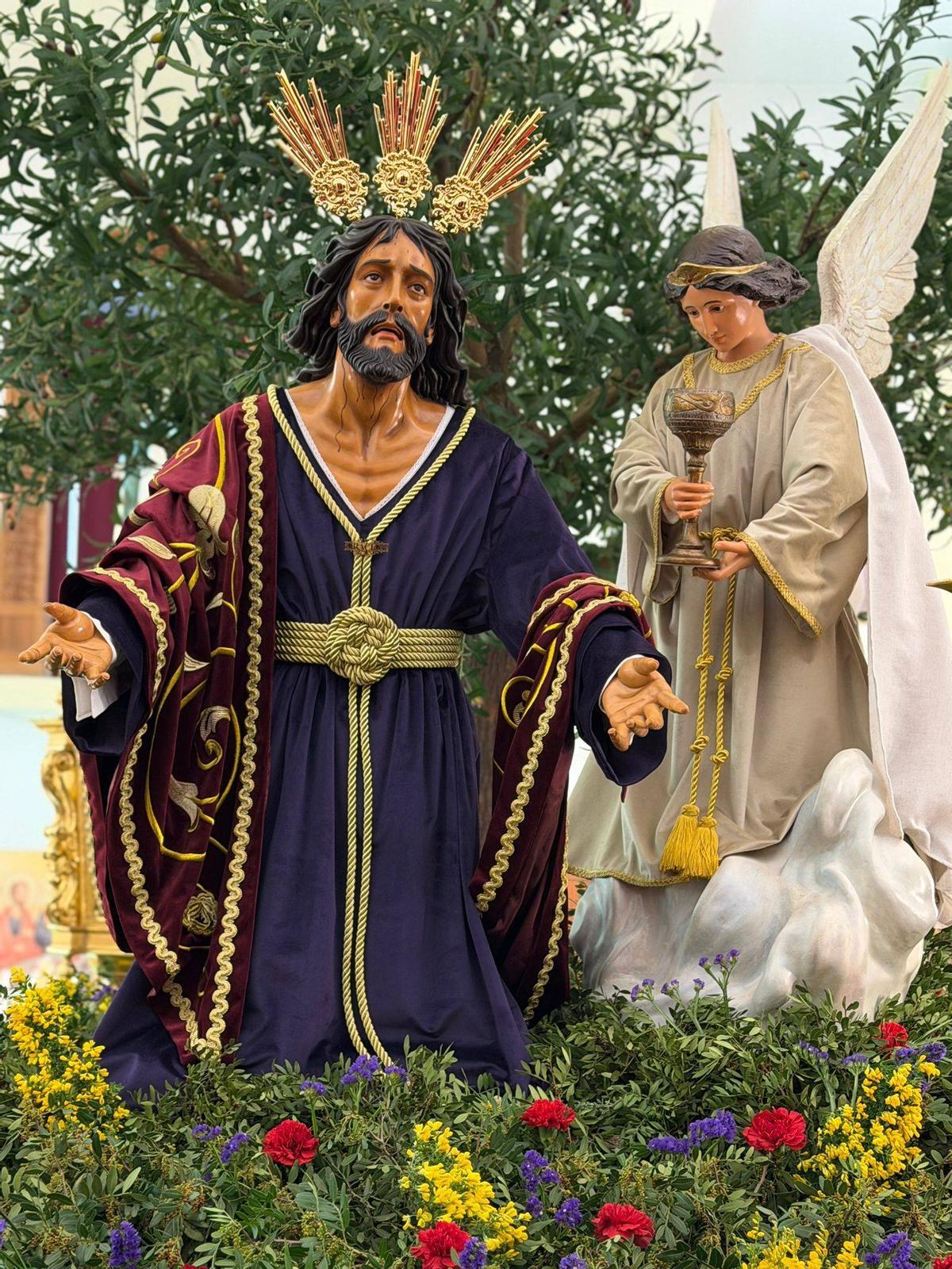 Procesión de la Oración en el Huerto, en Don Benito.