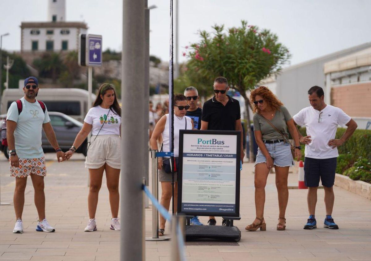 Es Botafoc supera la prueba de 10.500 cruceristas |