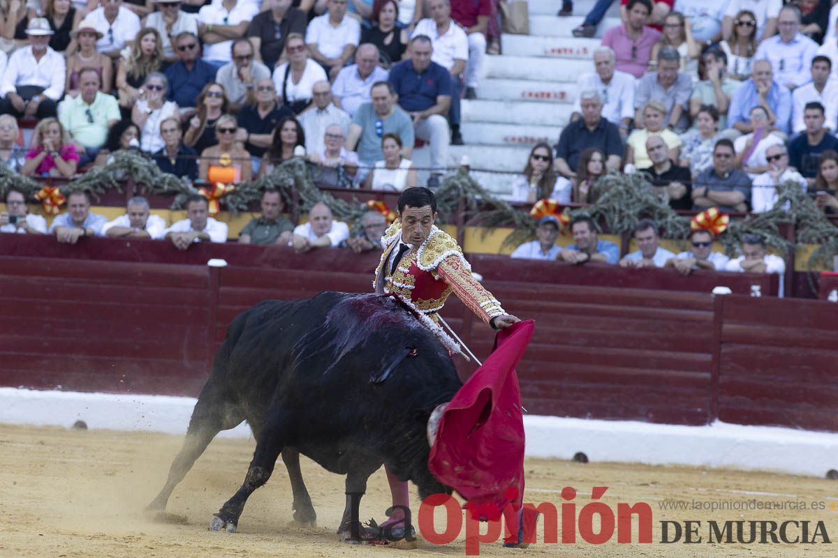 Tercer festejo de la Feria Taurina de Murcia (Talavante, Paco Ureña y Roca Rey), en imágenes