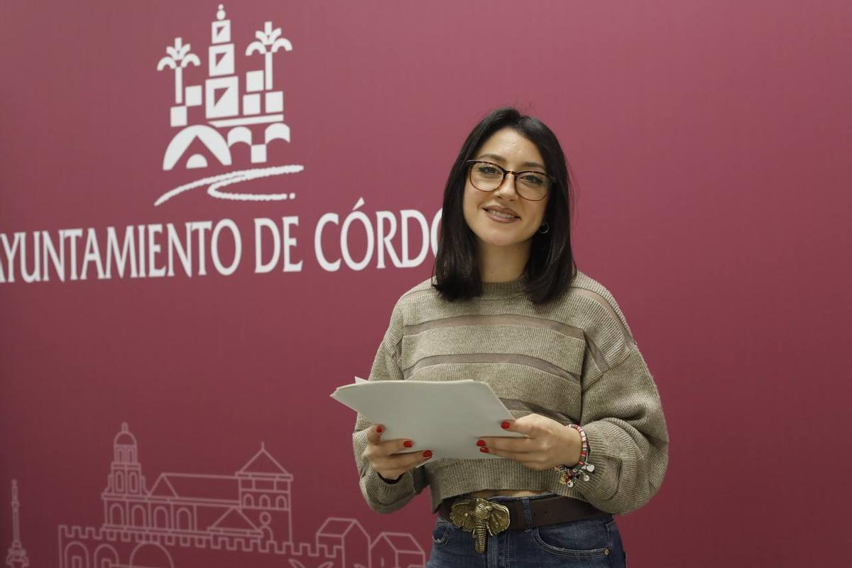 La segunda teniente de alcalde y delegada de Recursos Humanos del Ayuntamiento de Córdoba, Cintia Bustos.