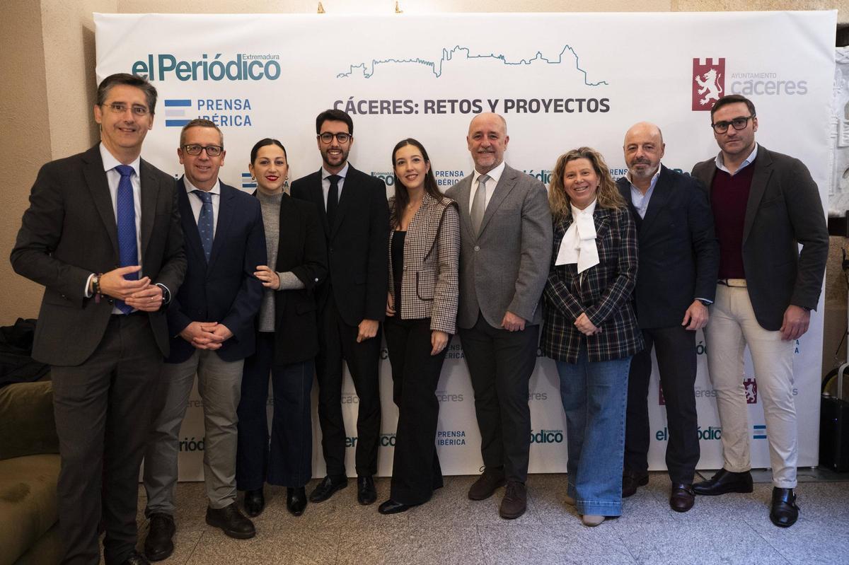 Fotogalería | Imágenes del encuentro de el Periódico Extremadura con el alcalde de Cáceres
